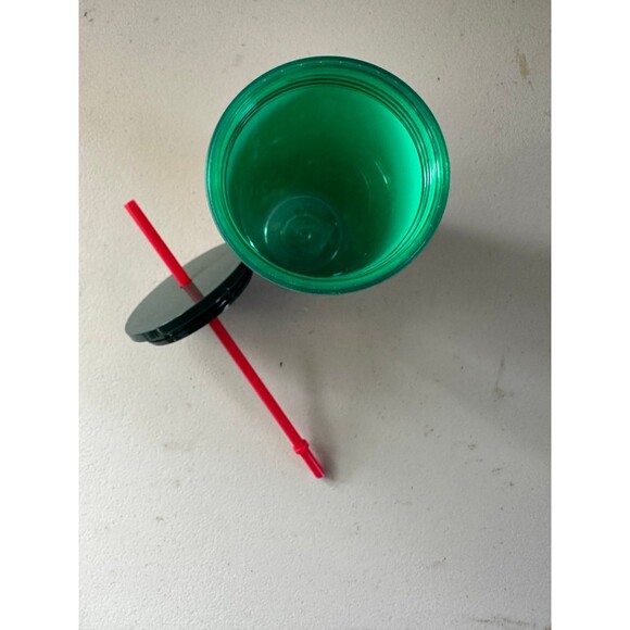 NWT Starbucks 2019 Holiday Confetti Cold Cup Acrylic Tumbler Lid Straw 16oz - Picture 5 of 5